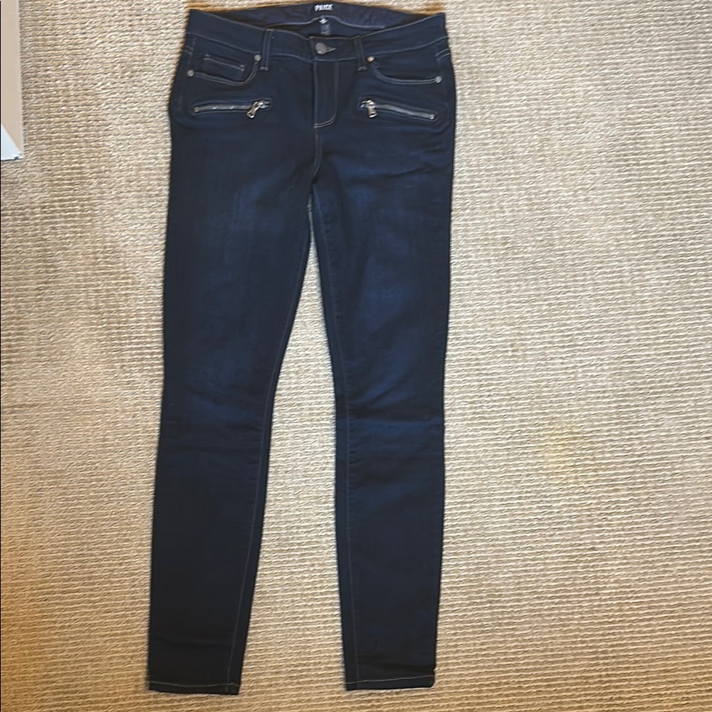 Paige Blue Skinny Jeans with Modern Fit